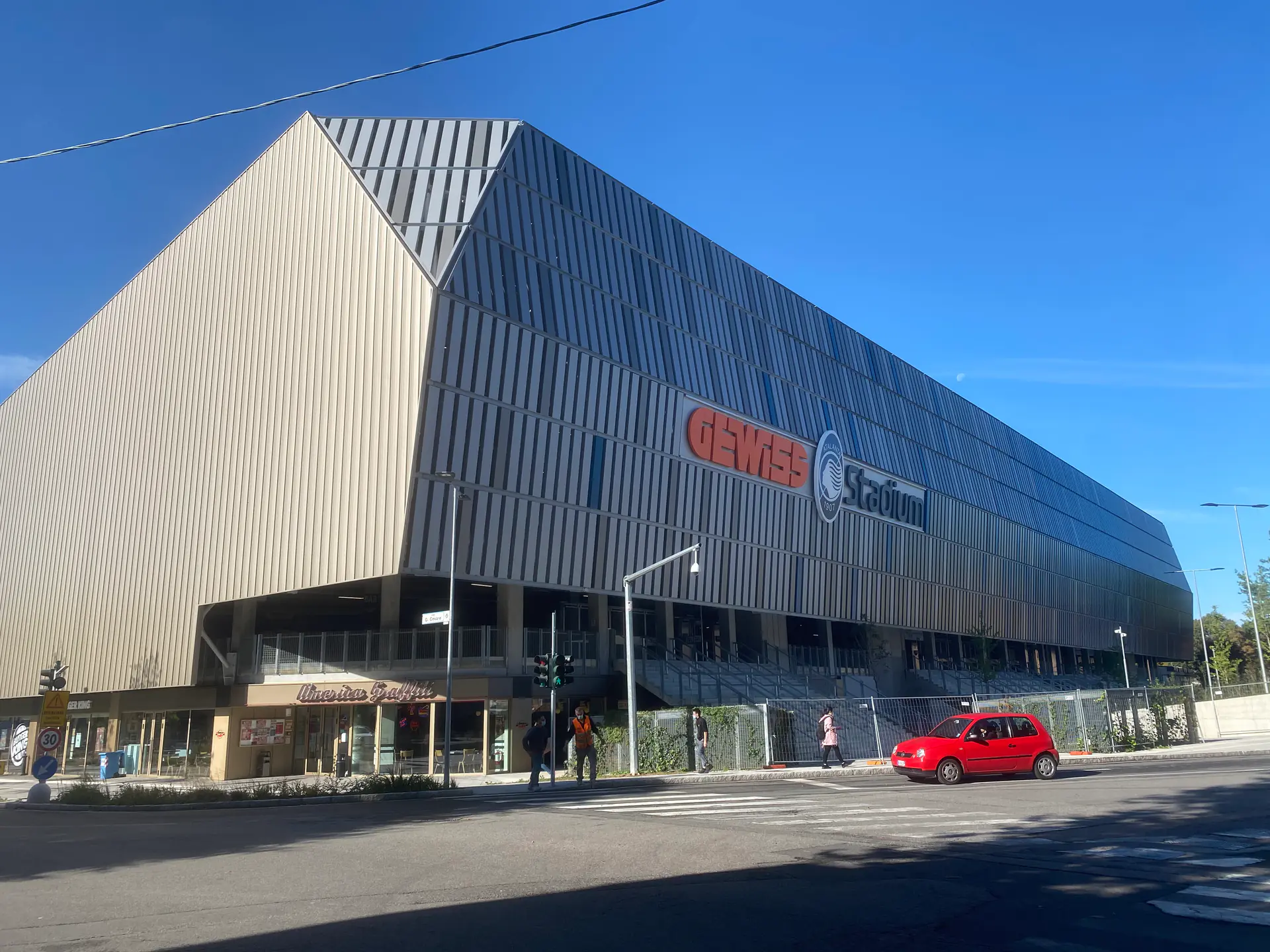 New Balance Arena (Stadio Atleti Azzurri d'Italia) in Bergamo, home of Atalanta BC