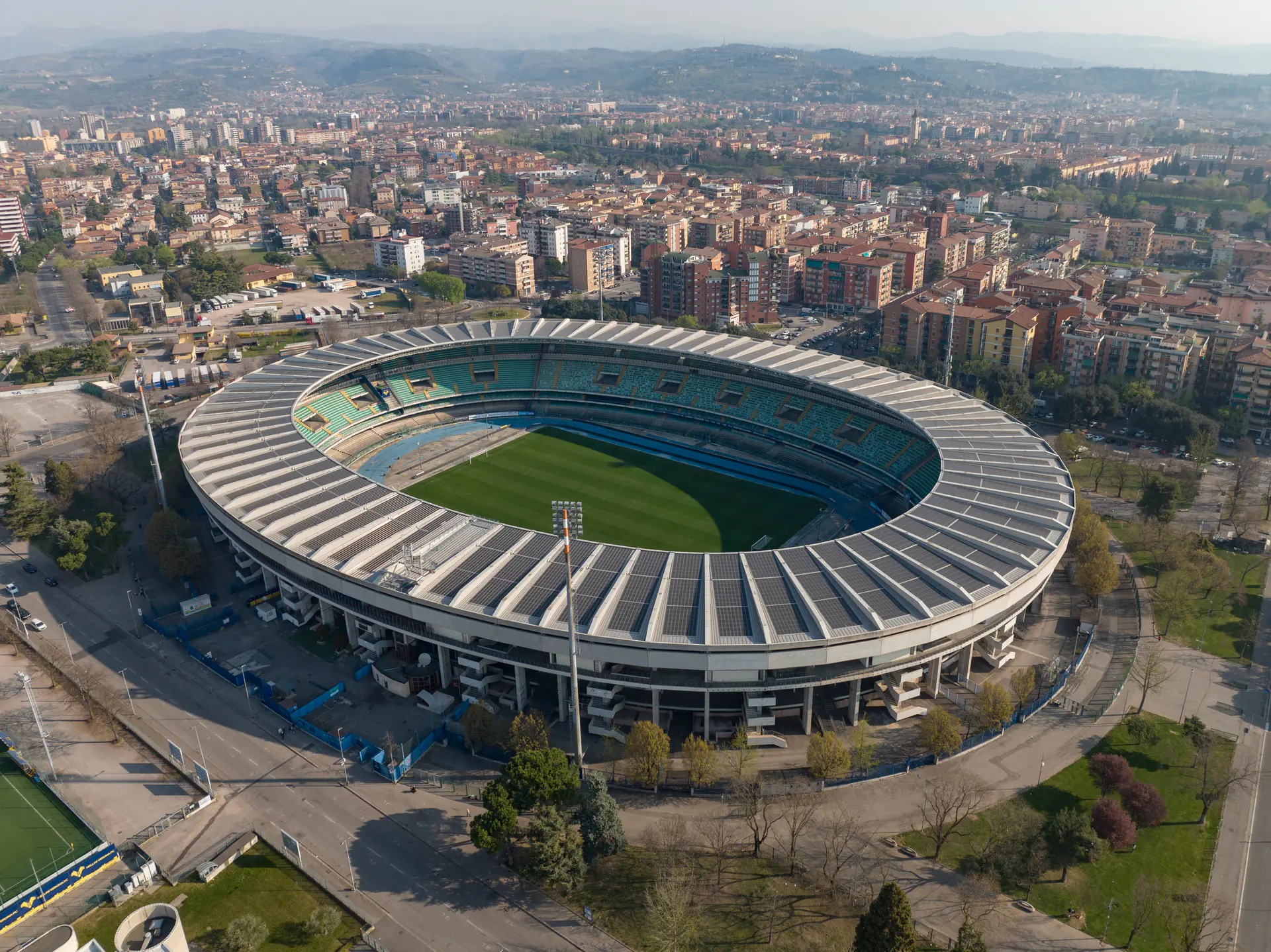 Stadio Marcantonio Bentegodi in Verona, home of Hellas Verona
