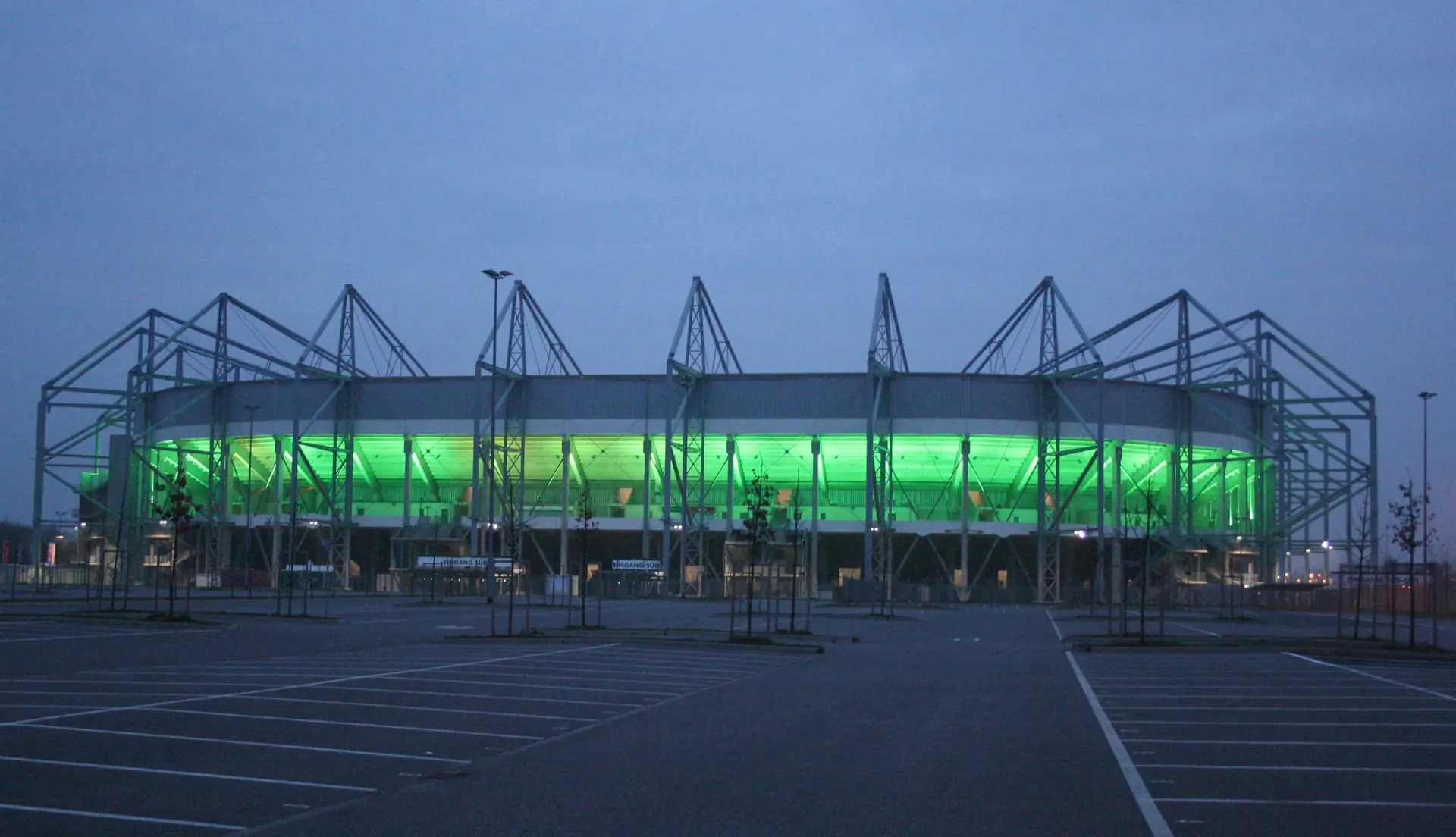 Borussia-Park in Mönchengladbach, home of Borussia Mönchengladbach