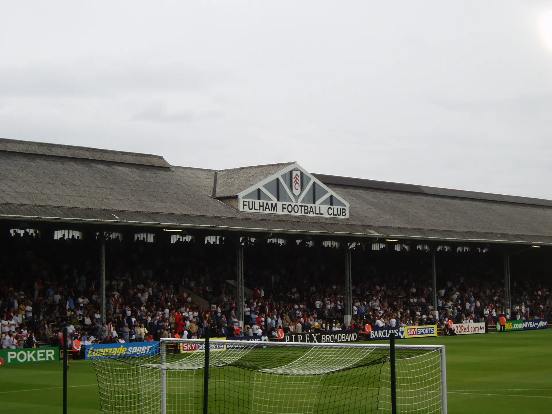 Craven Cottage in London, home of Fulham FC