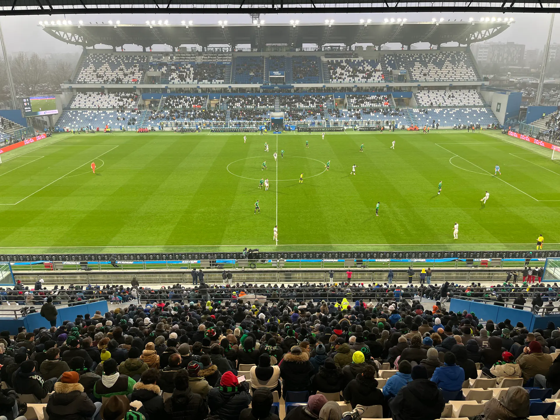 Mapei Stadium – Città del Tricolore in Reggio Emilia, shared home of US Sassuolo Calcio and AC Reggiana