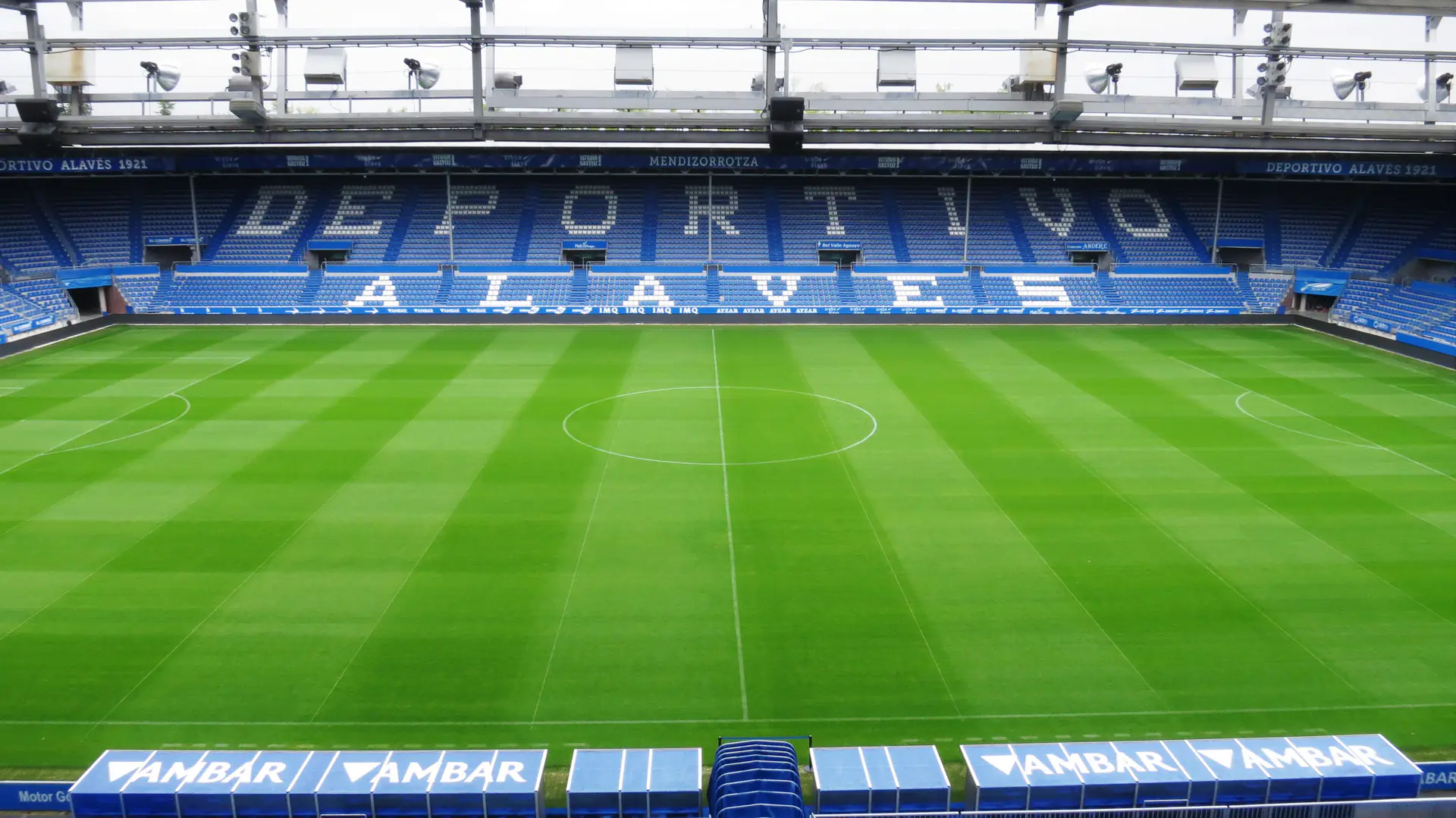 Estadio de Mendizorrotza in Vitoria-Gasteiz, home of Deportivo Alavés