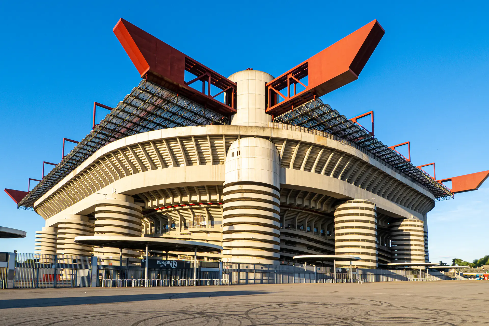 San Siro (Stadio Giuseppe Meazza) in Milan, shared home of Inter and AC Milan