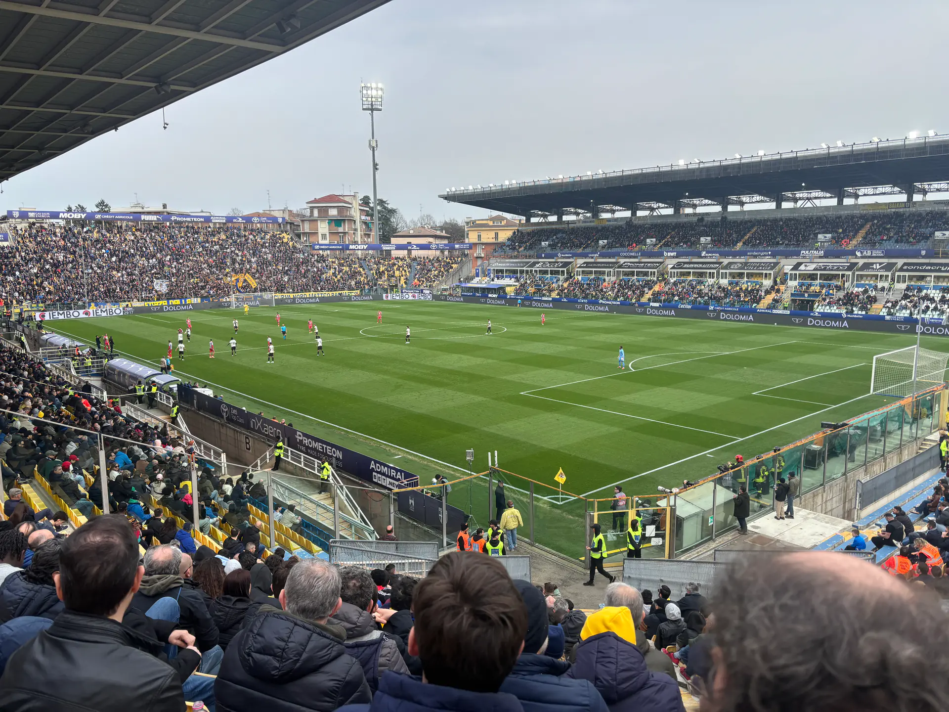 Stadio Ennio Tardini in Parma, home of Parma Calcio 1913