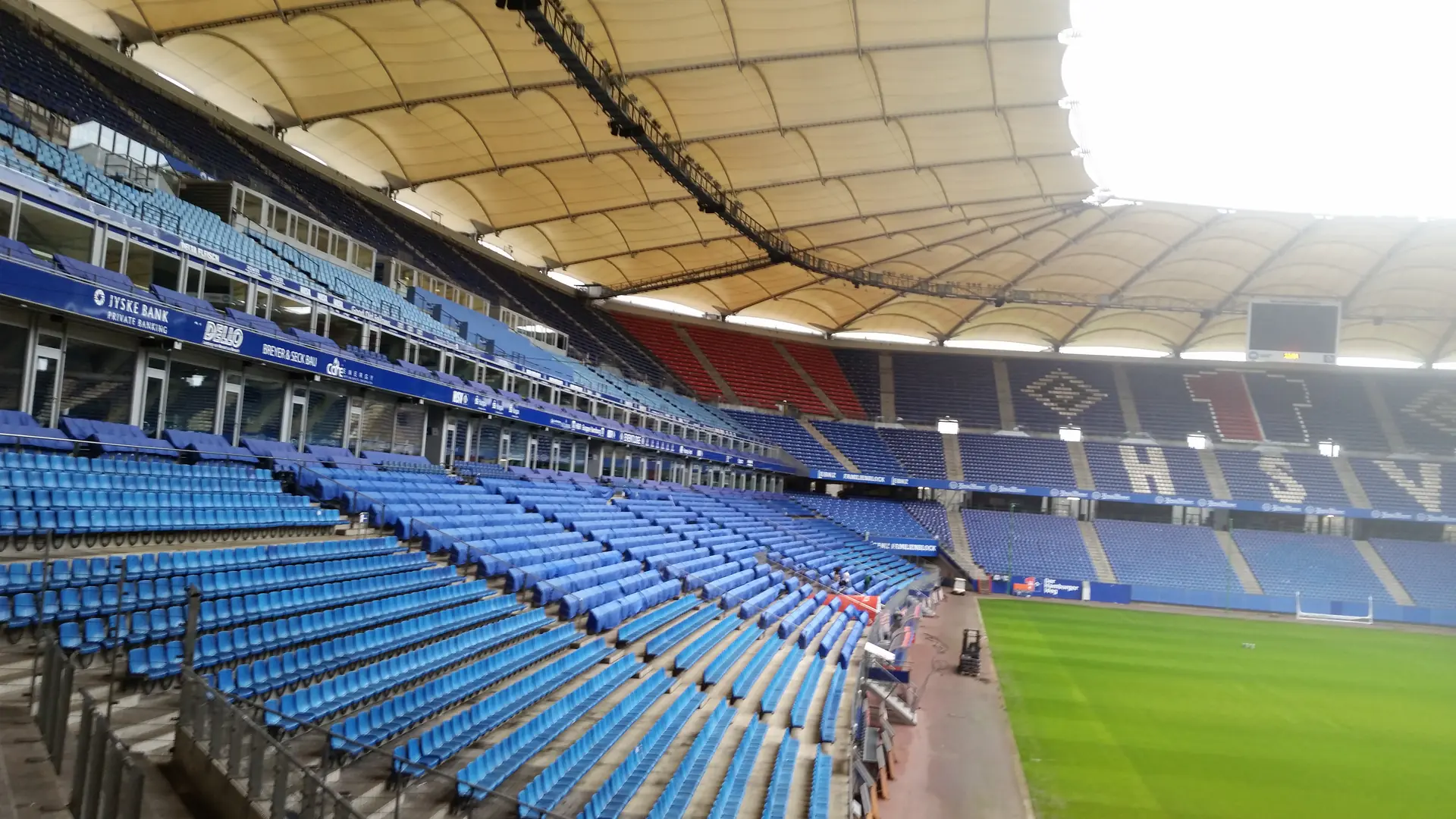 Volksparkstadion in Hamburg, home of Hamburger SV